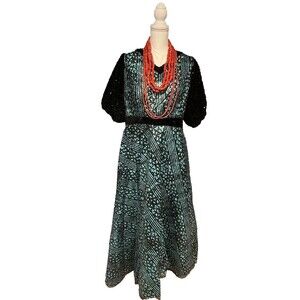 Embellished African Kaftan Cotton Long Dress Women